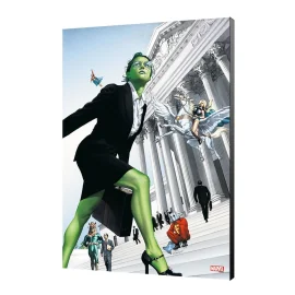 SHE-HULK AVOCATE MIKE MAYHEW WOOD PANEL