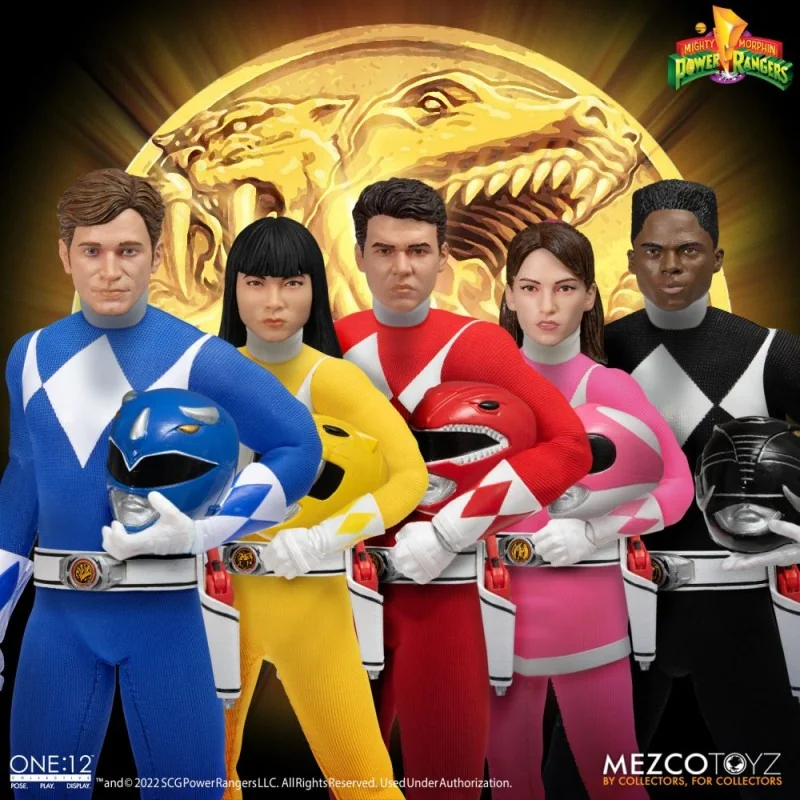 ONE12COLLECTIVE MM POWER RANGERS DLX SET