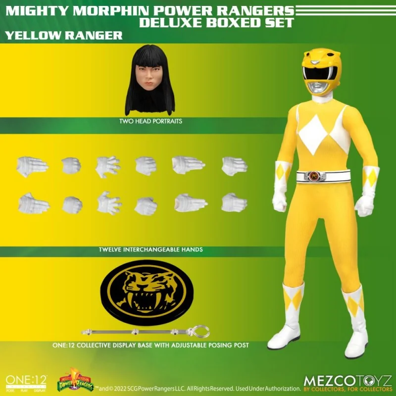 ONE12COLLECTIVE MM POWER RANGERS DLX SET