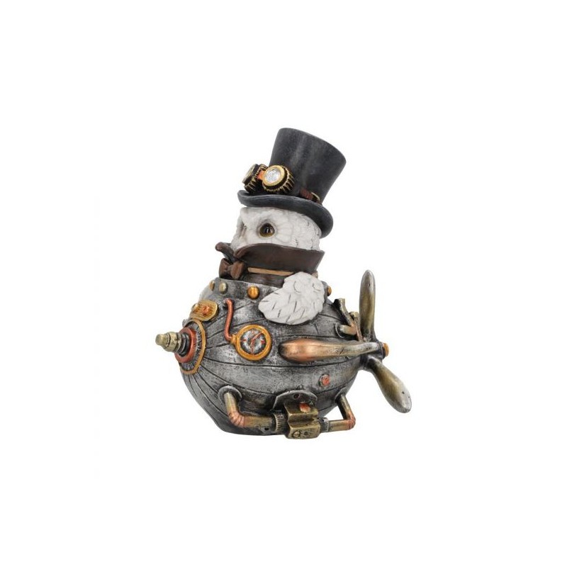 AVIAN INVENTION STEAMPUNK OWL FIG