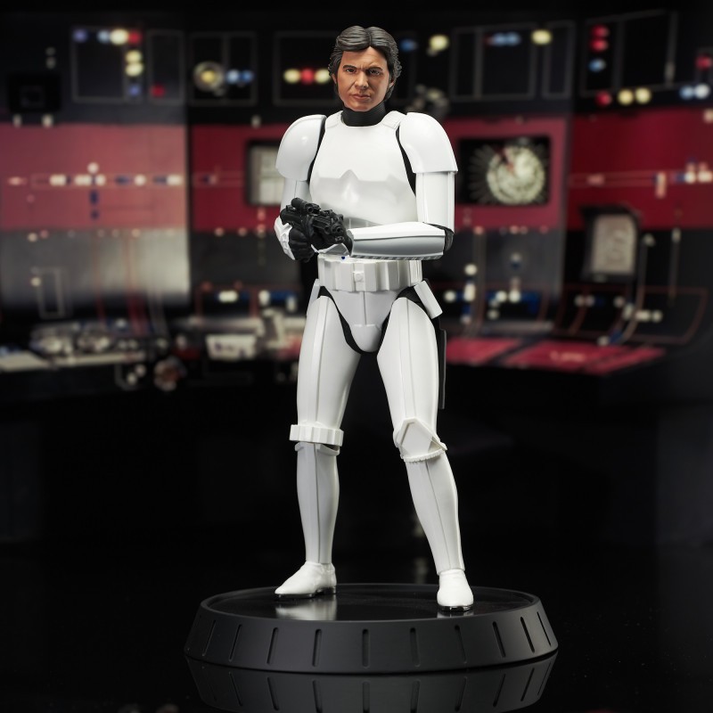 SW HAN SOLO STORMTROOPER 40TH ANN STATUE