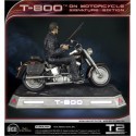 T-800 ON MOTORCYCLE LTD SIGN ED. STATUE