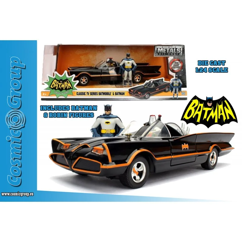 BATMAN TV SERIES 1966 BATMOBILE 1:24