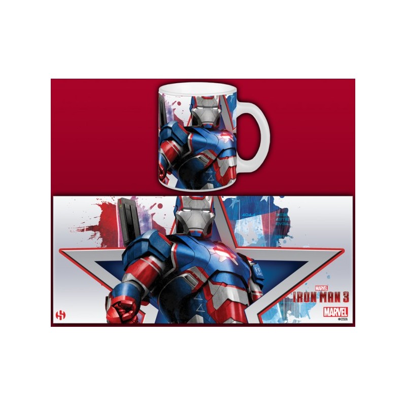 IRON MAN 3 IRON PATRIOT MUG