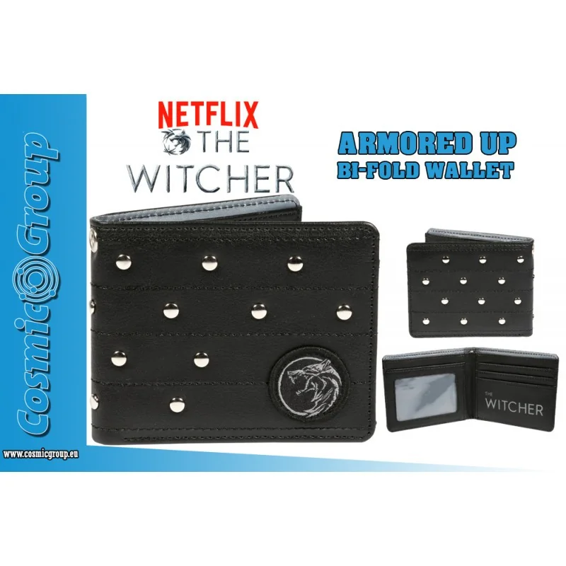 NETFLIX THE WITCHER ARMORED UP PORTE MONNAIE