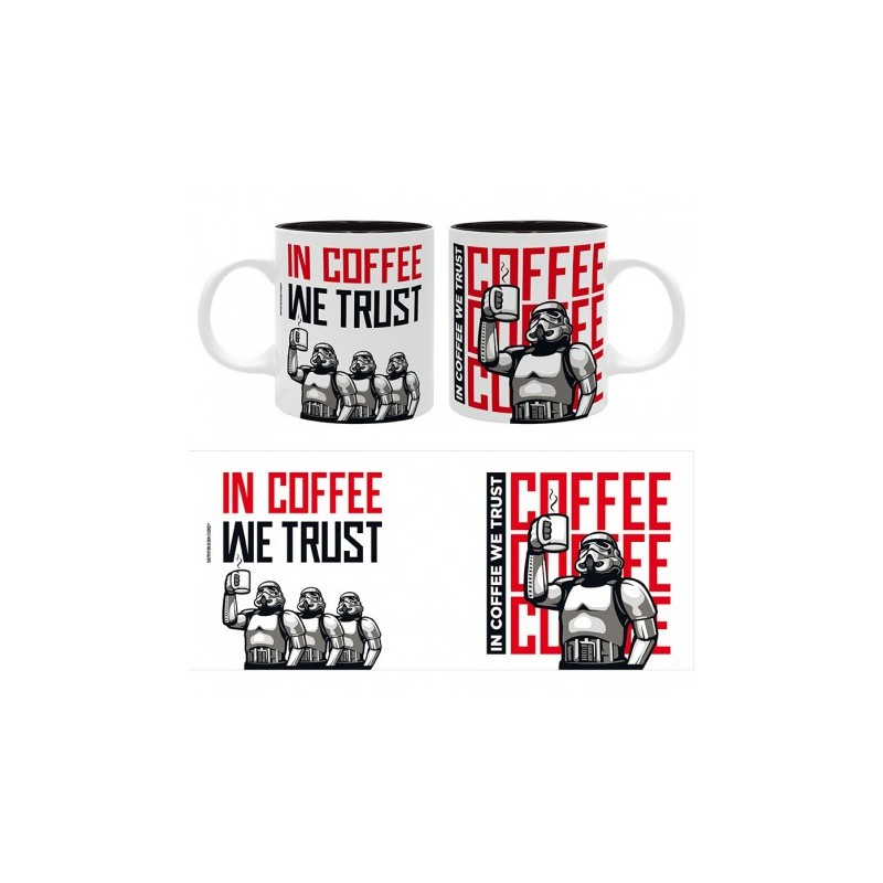 Original Stormtrooper: in Coffee We Trust Mug