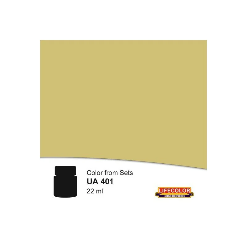 Peinture acrylique German uniforms Tropical Tan 1 (Uniformes allemands) 22ml