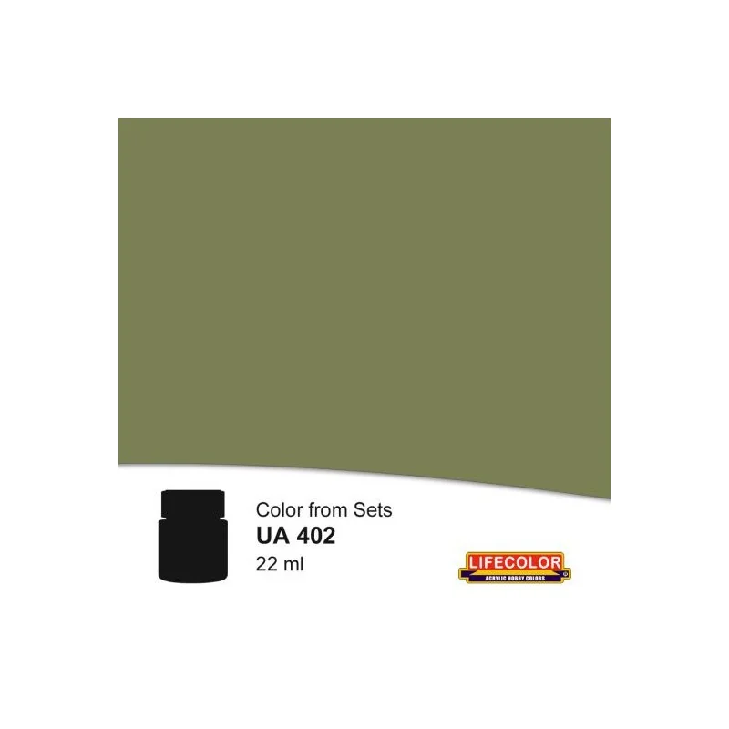 Peinture acrylique German uniforms Field Grey 1 (Uniformes allemands gris champ) 22ml