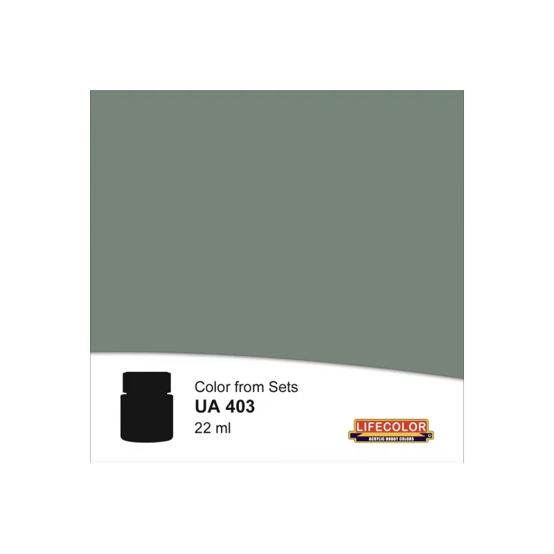 Peinture acrylique German uniforms Field Grey 2 (Uniformes allemands gris foncé) 22ml