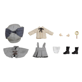  Accessoires pour figurines Nendoroid Doll Outfit Set Detective - Girl (Gray)