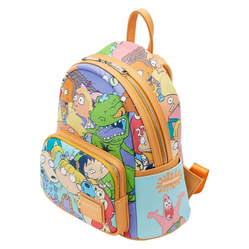 Nickelodeon by Loungefly sac à dos Nick 90s Color Block AOP