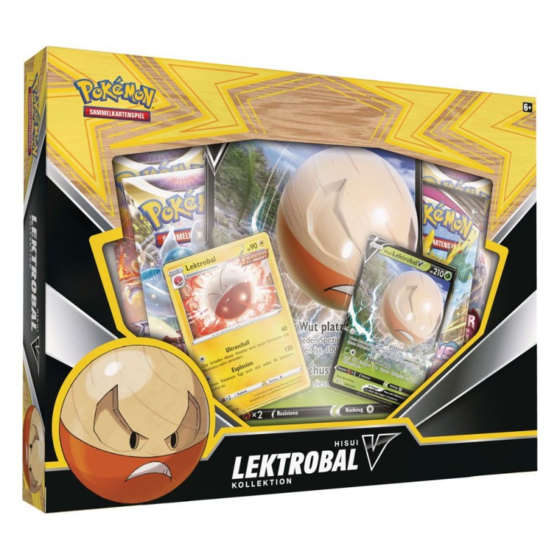 Pokémon TCG Hisui-Lektrobal-V Collection *ALLEMAND*