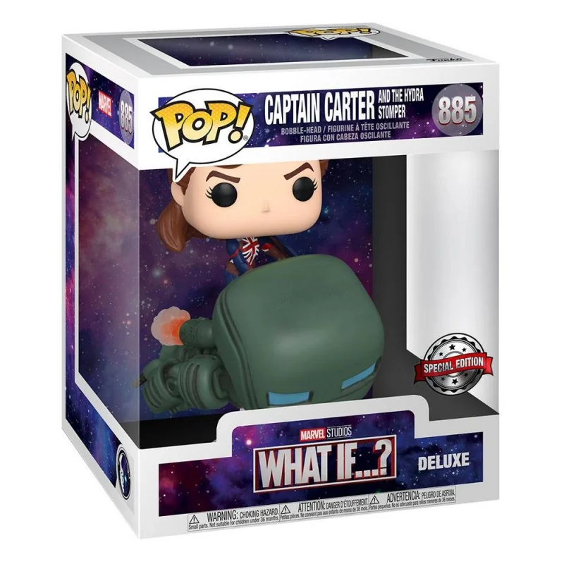 What If...? POP! Deluxe Vinyl figurine Capt. Carter & Hydro 9 cm