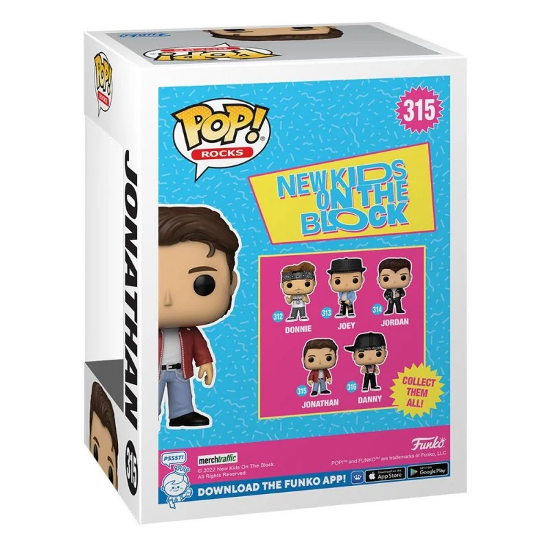 New Kids on the Block POP! Rocks Vinyl Figurine Jonathan 9 cm