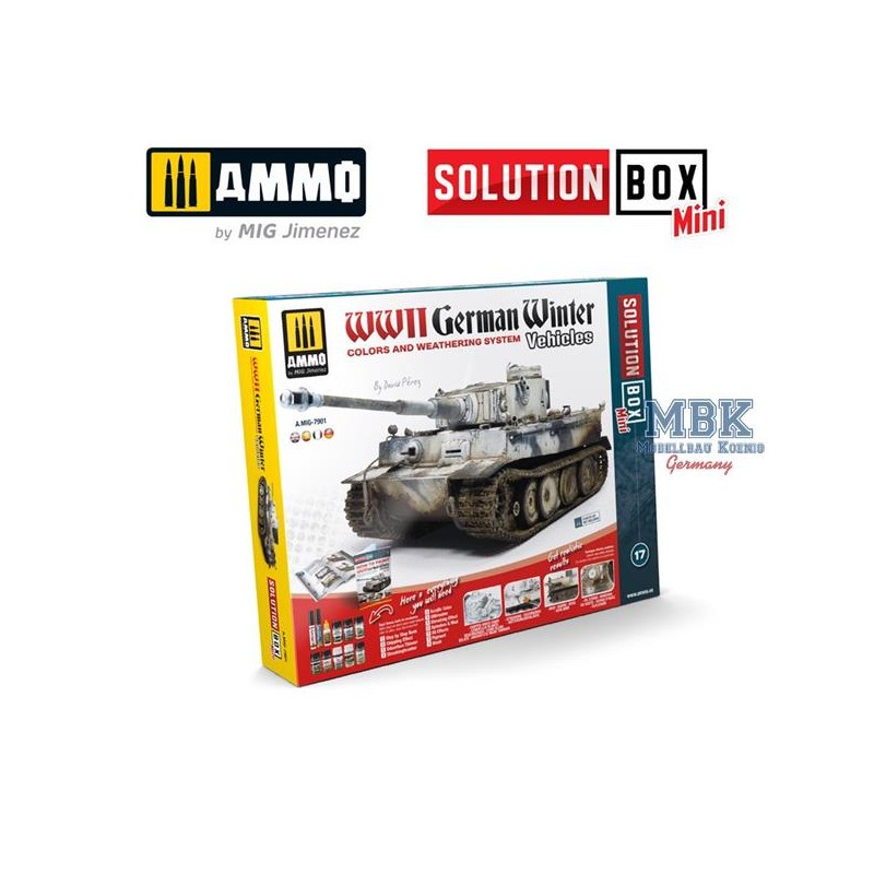 Solution Box MINI - Véhicules d'hiver allemands de la Seconde Guerre mondiale