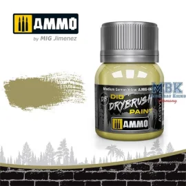 DIO DRYBRUSH Medium Jaune Allemand