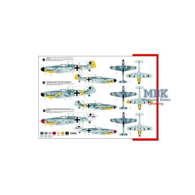 Messerschmitt Bf 109G-5 début