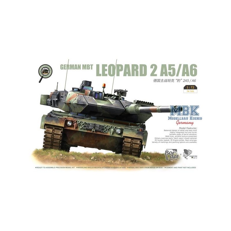 Léopard 2 A5 / A6 1/72