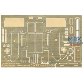 Service russe Lanchester Photoetch Set