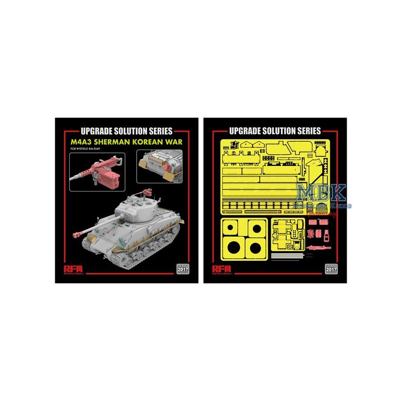 Kit de mise à niveau pour RFM5049 M4A3 76w hvss Sherman