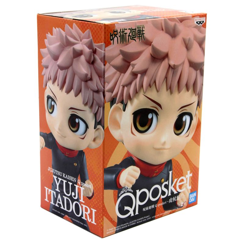 Figurine Banpresto Jujutsu Kaisen Figurine Q Posket Yuji Itadori Ver....