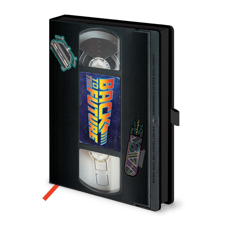 BACK TO THE FUTURE VHS A5 NOTEBOOK