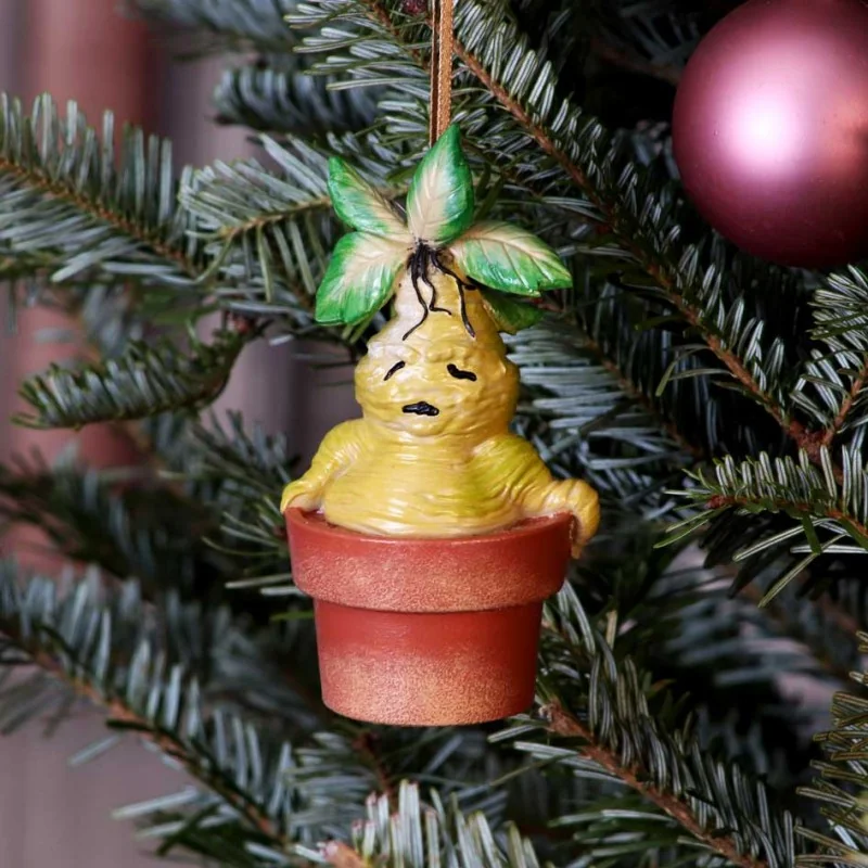 HARRY POTTER MANDRAKE HANGING ORNAMENT