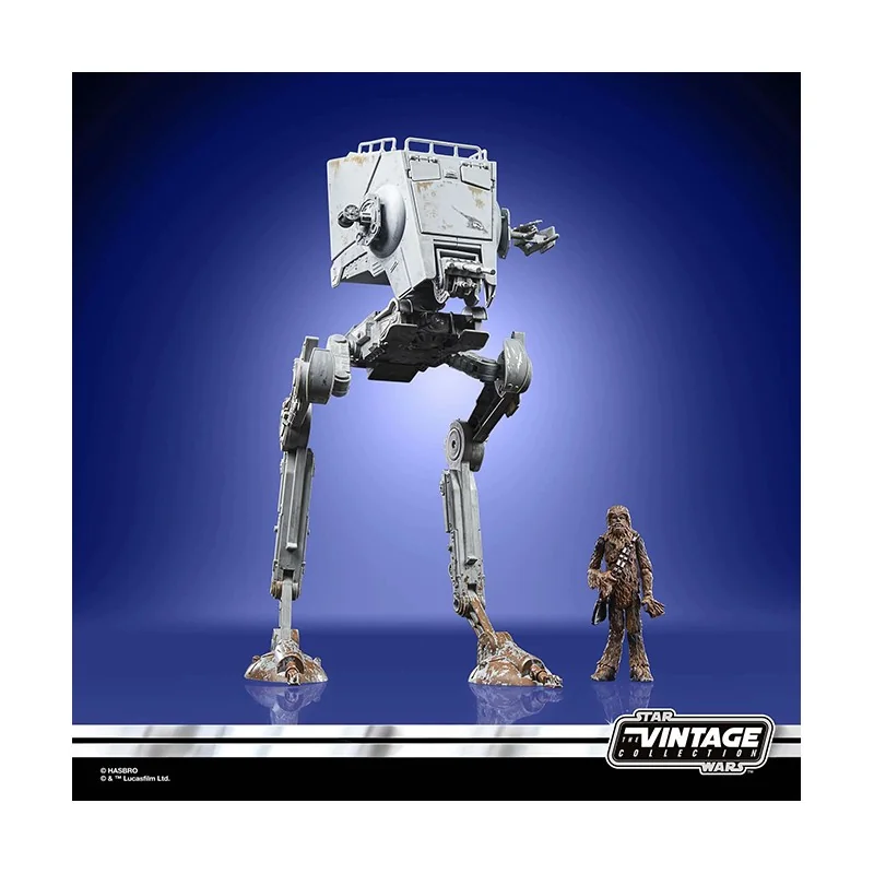 SW VINTAGE ROJ AT-ST & CHEWBACCA AF