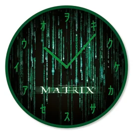 THE MATRIX CODE WALL CLOCK