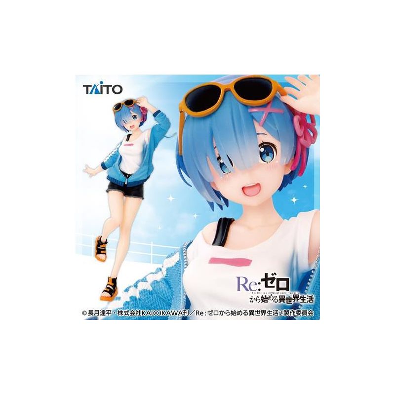 Figurine Taito Re:ZERO Rem Hoodie Swimsuit Ver. Figurine...