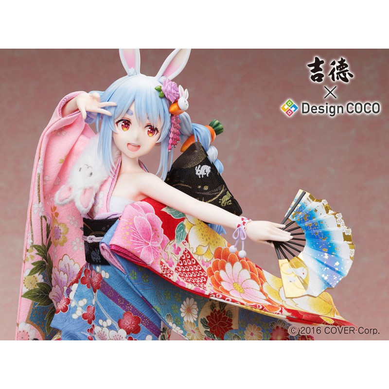 Hololive Production 1/4 Usada Pekora -Zenjinrui Usagika Keikaku- Japanese Doll 48 cm