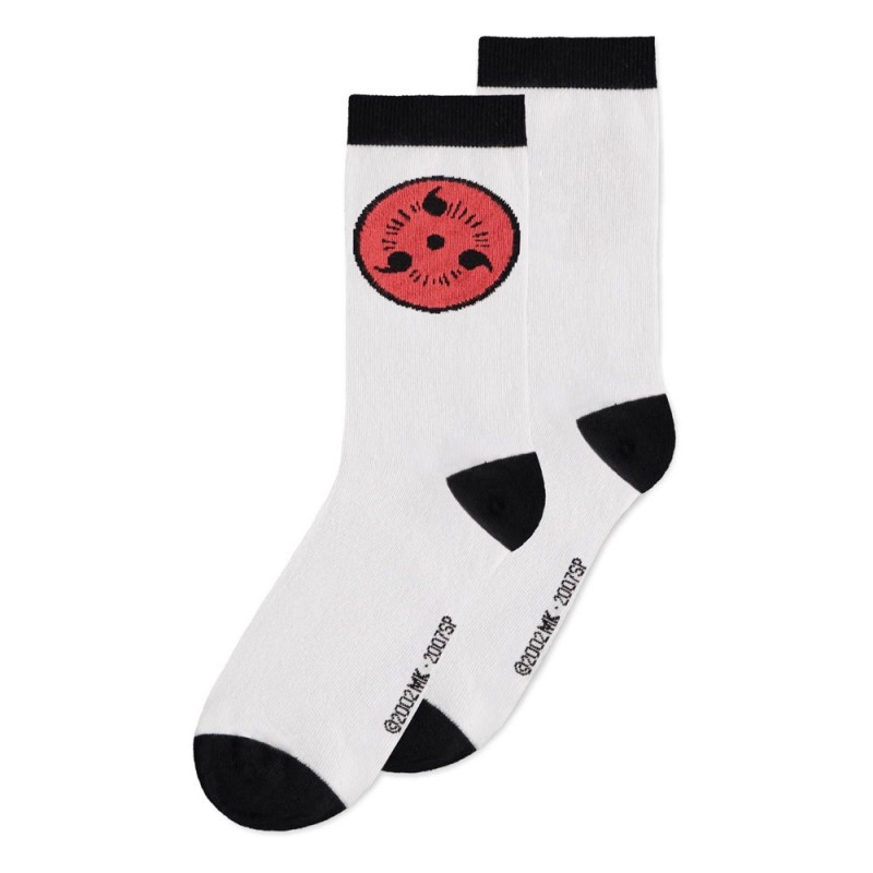 Naruto Shippuden pack 3 paires de chaussettes Sasuke Symbol 39-42