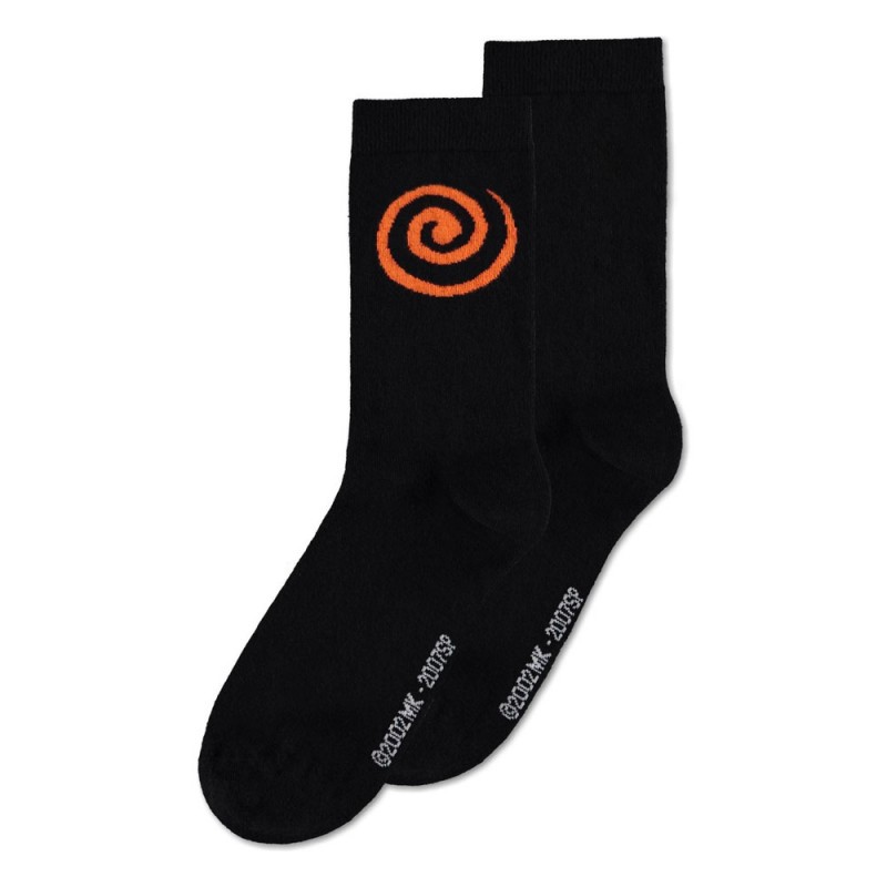 Naruto Shippuden pack 3 paires de chaussettes Sasuke Symbol 39-42