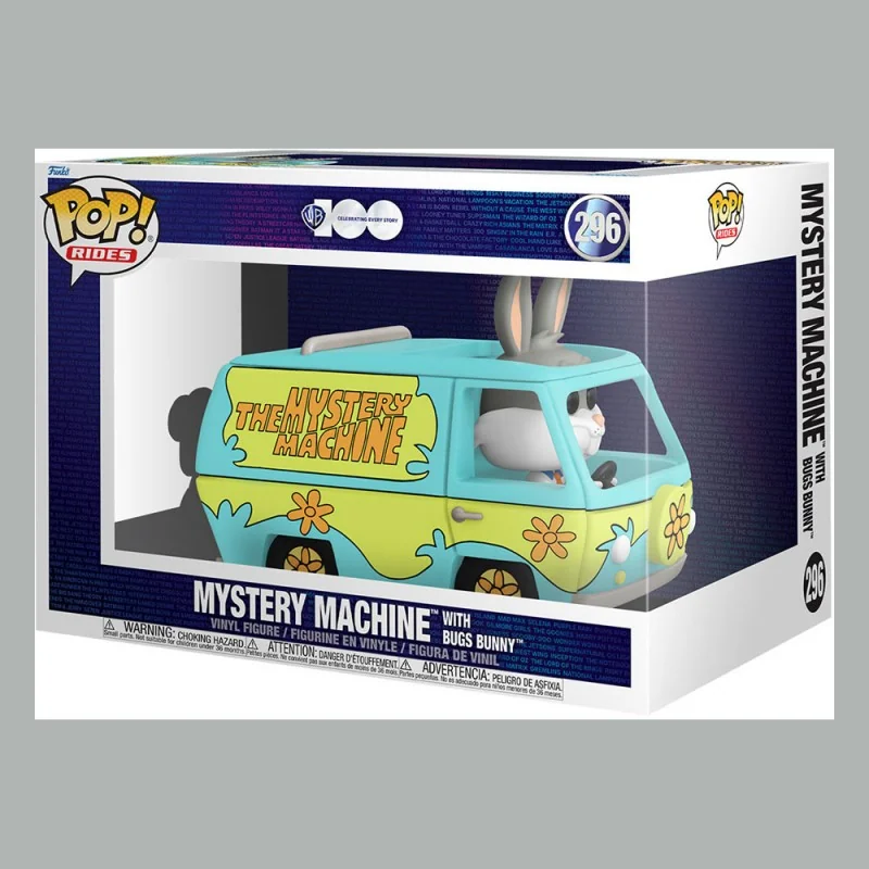 Hanna-Barbera POP! Rides Super Deluxe Vinyl Mystery Machine w/Bugs 15 cm