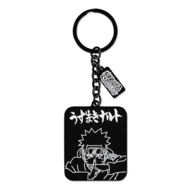 Naruto Shippuden porte-clés métal Naruto Line Art