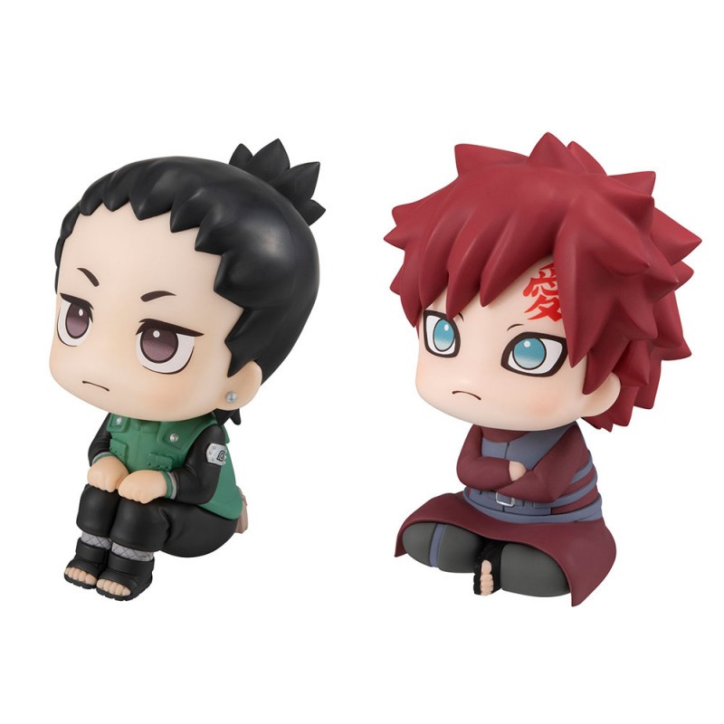 Naruto Shippudens PVC Look Up Nara Shikamaru&Gaara set 11 cm