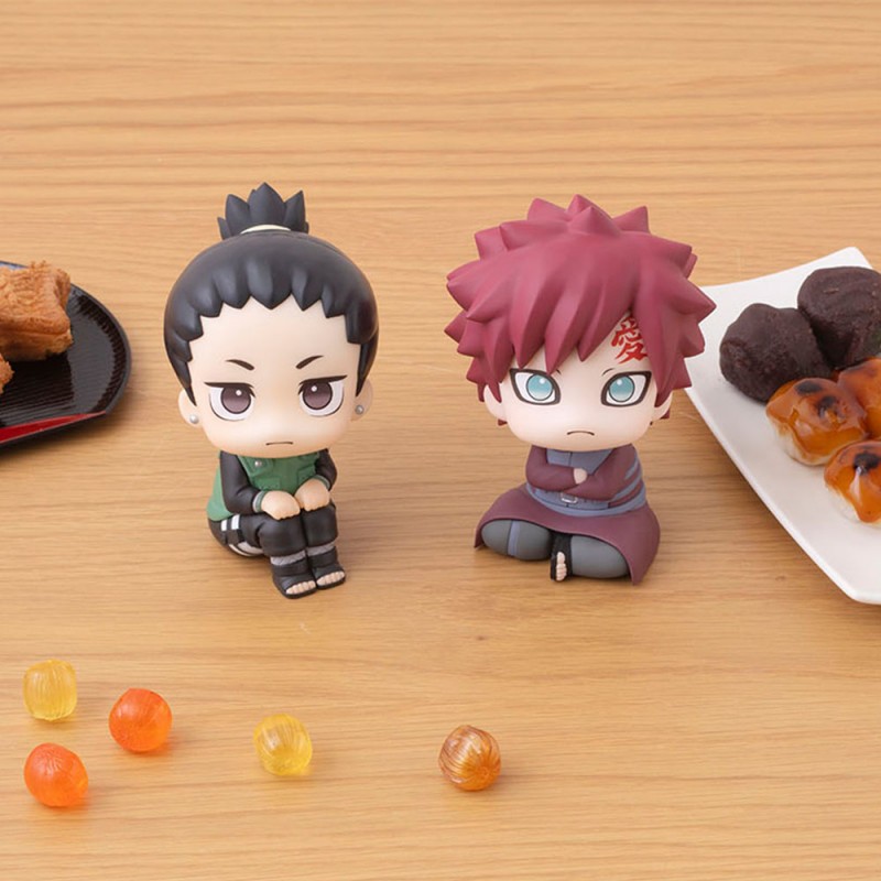 Naruto Shippudens PVC Look Up Nara Shikamaru&Gaara set 11 cm