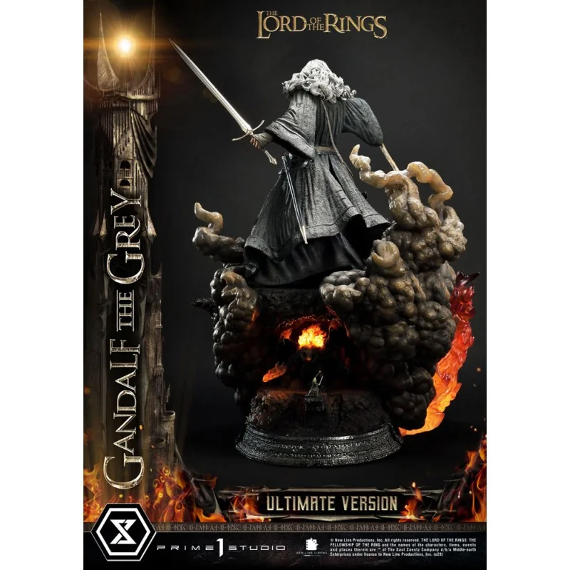 LORD OF THE RINGS 1/4 Gandalf le Gris Ultimate Version 81 cm