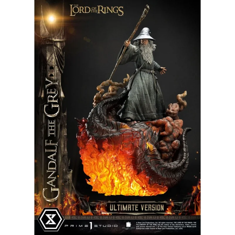 LORD OF THE RINGS 1/4 Gandalf le Gris Ultimate Version 81 cm