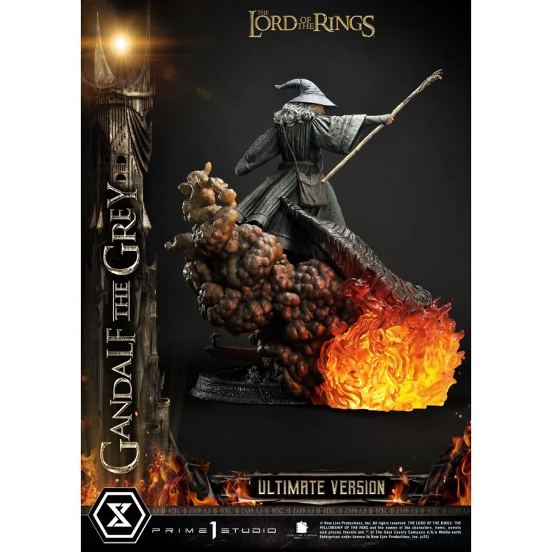 LORD OF THE RINGS 1/4 Gandalf le Gris Ultimate Version 81 cm