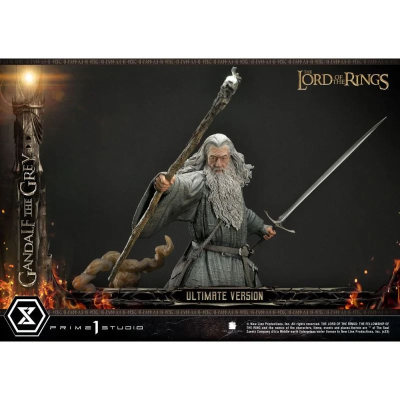 LORD OF THE RINGS 1/4 Gandalf le Gris Ultimate Version 81 cm