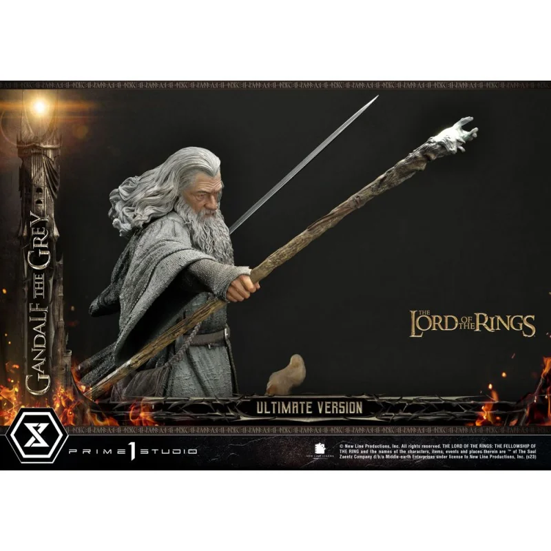 LORD OF THE RINGS 1/4 Gandalf le Gris Ultimate Version 81 cm