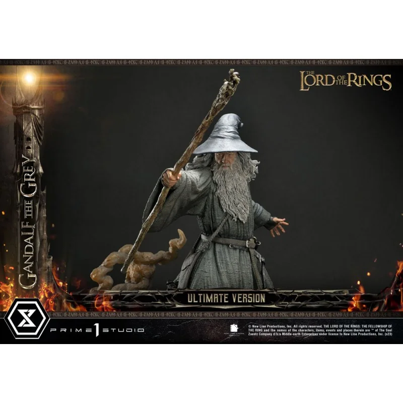 LORD OF THE RINGS 1/4 Gandalf le Gris Ultimate Version 81 cm