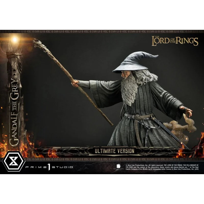 LORD OF THE RINGS 1/4 Gandalf le Gris Ultimate Version 81 cm