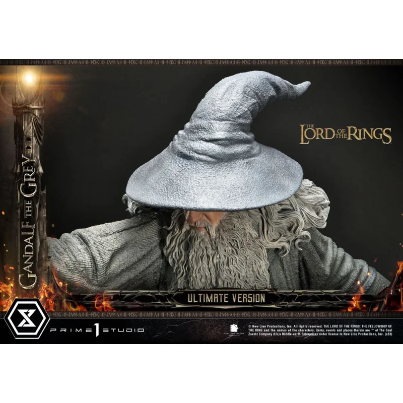 LORD OF THE RINGS 1/4 Gandalf le Gris Ultimate Version 81 cm