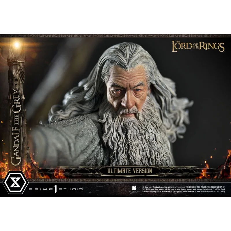 LORD OF THE RINGS 1/4 Gandalf le Gris Ultimate Version 81 cm