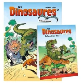 Les dinosaures en BD tome 1 + calendrier 2023