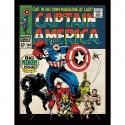 CAPTAIN AMERICA 100 COLLECTOR PRINT