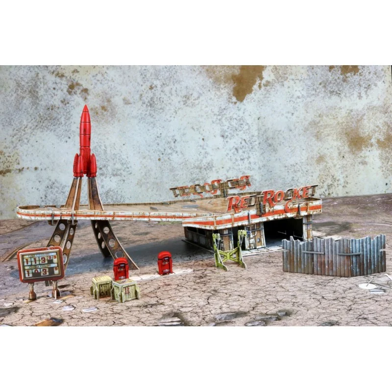 FALLOUT WW RED ROCKET SCENIC SET