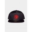 Game of Thrones : House of the Dragon - Casquette Snapback Sigil Brodée Targaryen